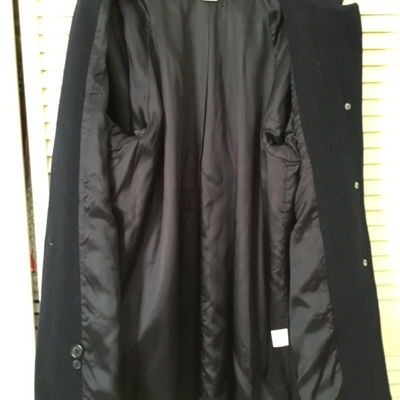 Blue Wool Coat - Picture 4 of 10